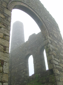 ruined engine house