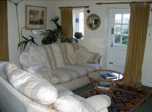comfortable seating at the gables cottage, higher trevethan, redruth