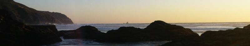 Perranporth in the evening 